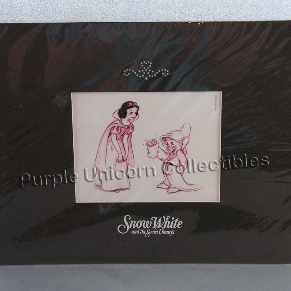 Swarovski Crystal Disney Snow White and the Seven Dwarfs Lithograph